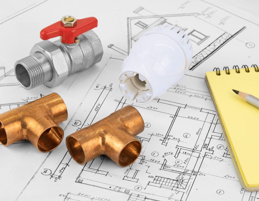Engineering heating. Concept Heating. Project of heating for house